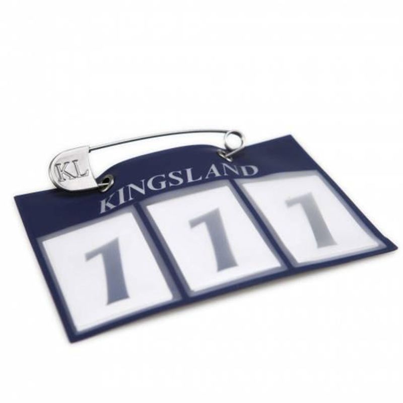 Kingsland Classic Number Plate 2 pk